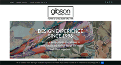 Desktop Screenshot of gibson-designstudio.com